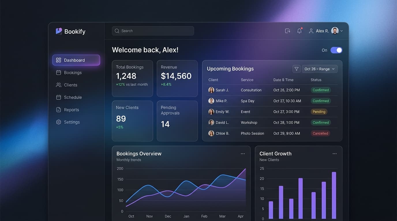 Custom Booking CRM