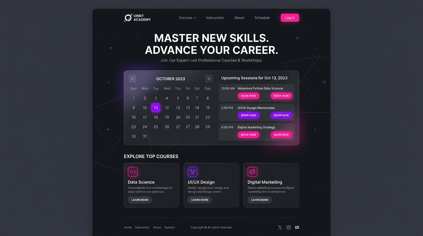 Training Academy Portal